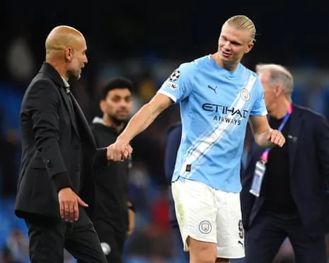 Haaland Becomes Part of Exclusive UCL 50-Goal Club, Praised by Guardiola as CR7 and Messi's Equal