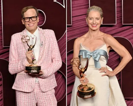The talented Jeff Hiller and Katherine LaNasa: Their Unexpected Emmy Wins Inspire Those That Break the Template