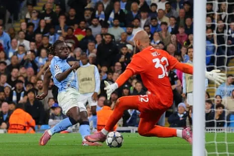 Doku Seals City's Victory Over the Italian Side After De Bruyne's Early Return Comeback